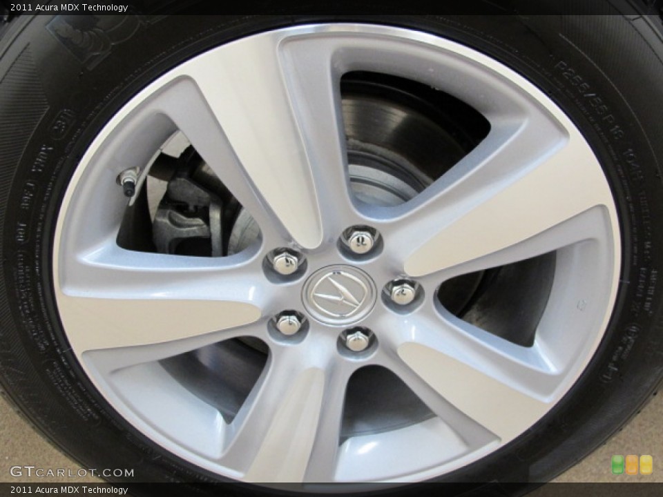 2011 Acura MDX Technology Wheel and Tire Photo #81477135