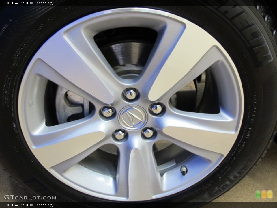 2011 Acura MDX Technology Wheel and Tire Photo #81477177