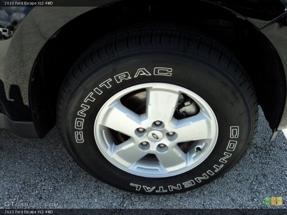 2010 Ford Escape XLS 4WD Wheel and Tire Photo #81479812