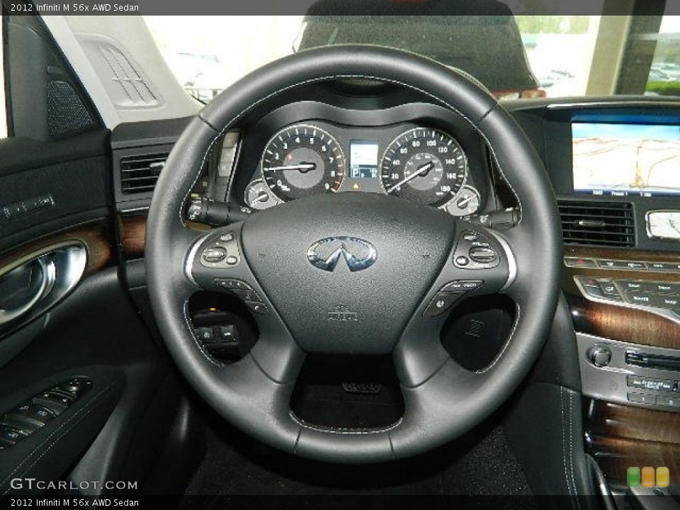 2012 Infiniti M 56x AWD Sedan Wheel and Tire Photo #81481839