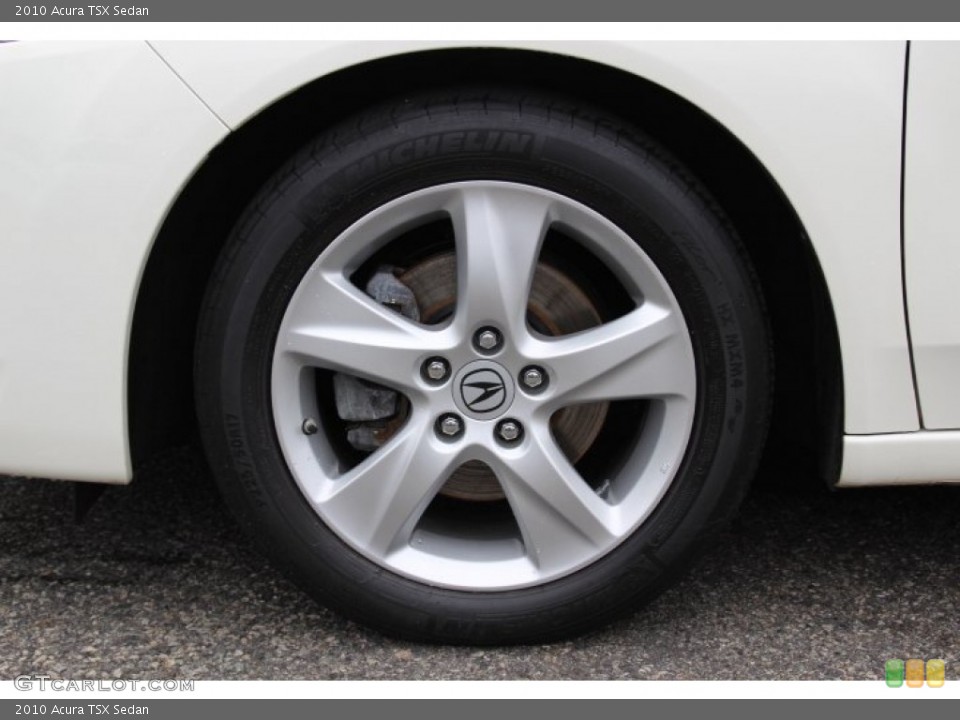 2010 Acura TSX Sedan Wheel and Tire Photo #81483008