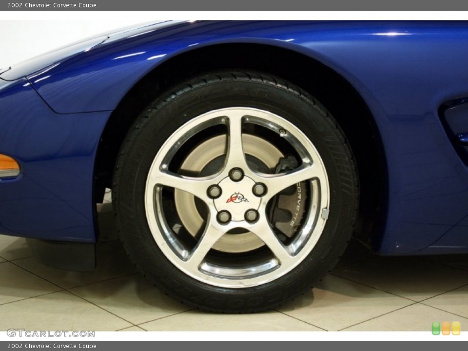 2002 Chevrolet Corvette Coupe Wheel and Tire Photo #81488746