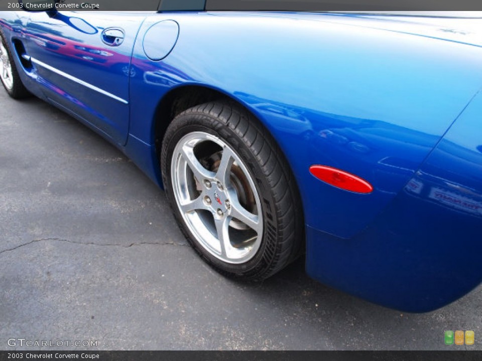 2003 Chevrolet Corvette Coupe Wheel and Tire Photo #81489579