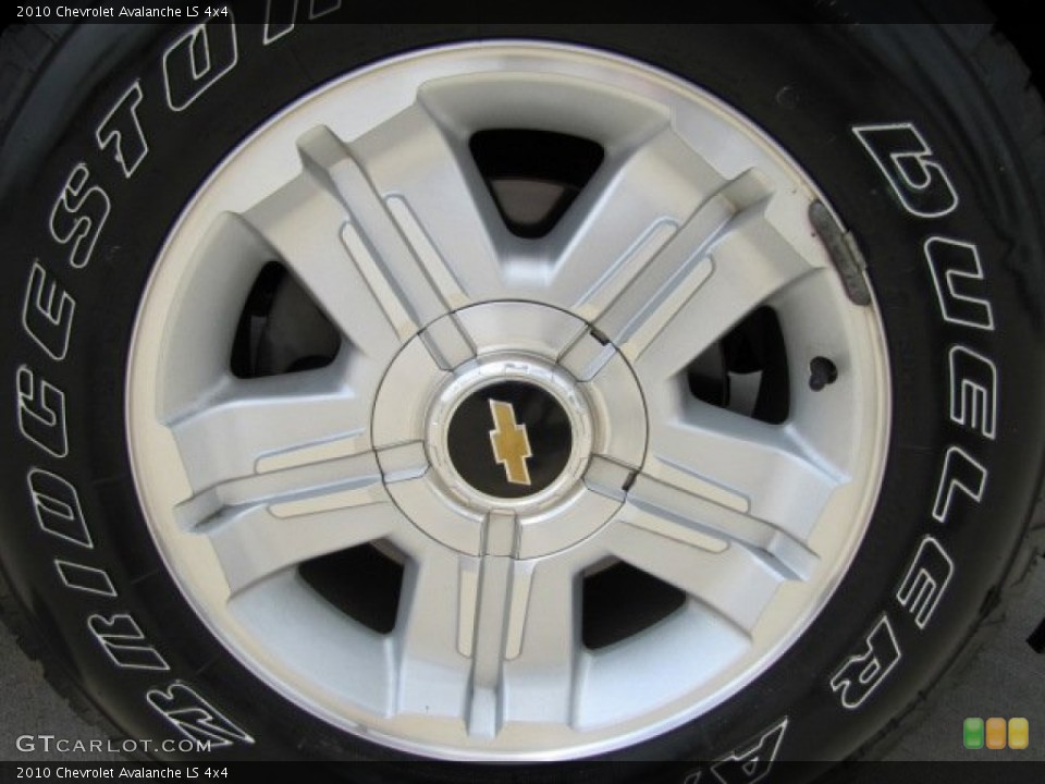 2010 Chevrolet Avalanche LS 4x4 Wheel and Tire Photo #81491911