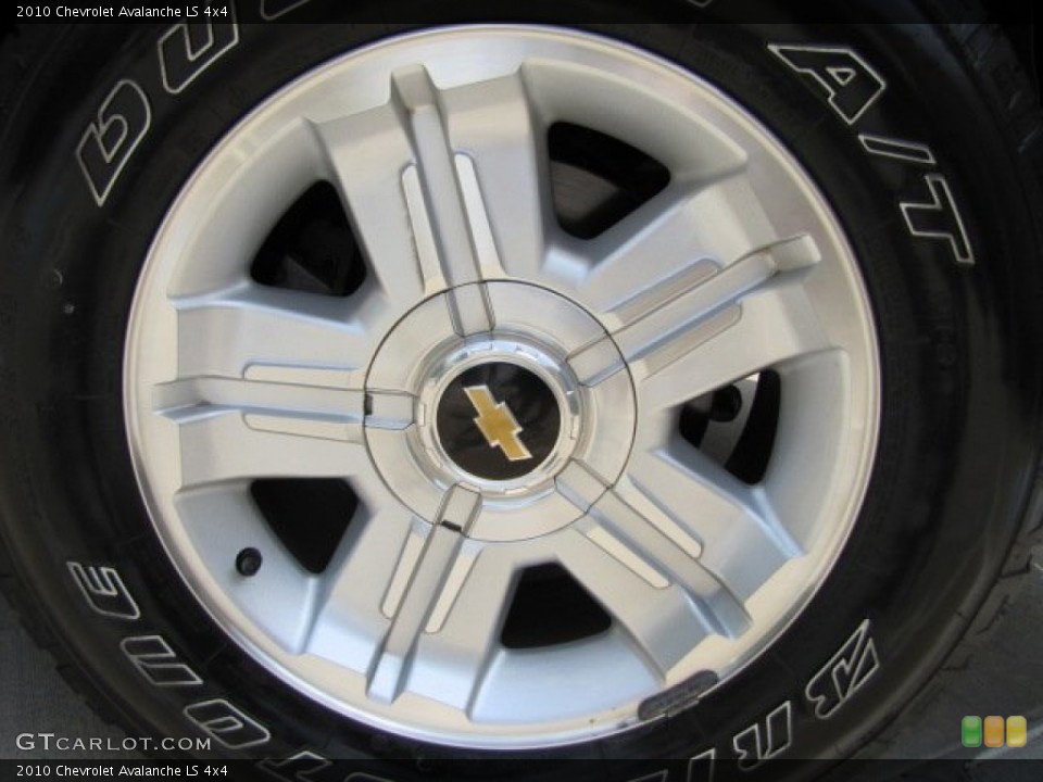 2010 Chevrolet Avalanche LS 4x4 Wheel and Tire Photo #81491937