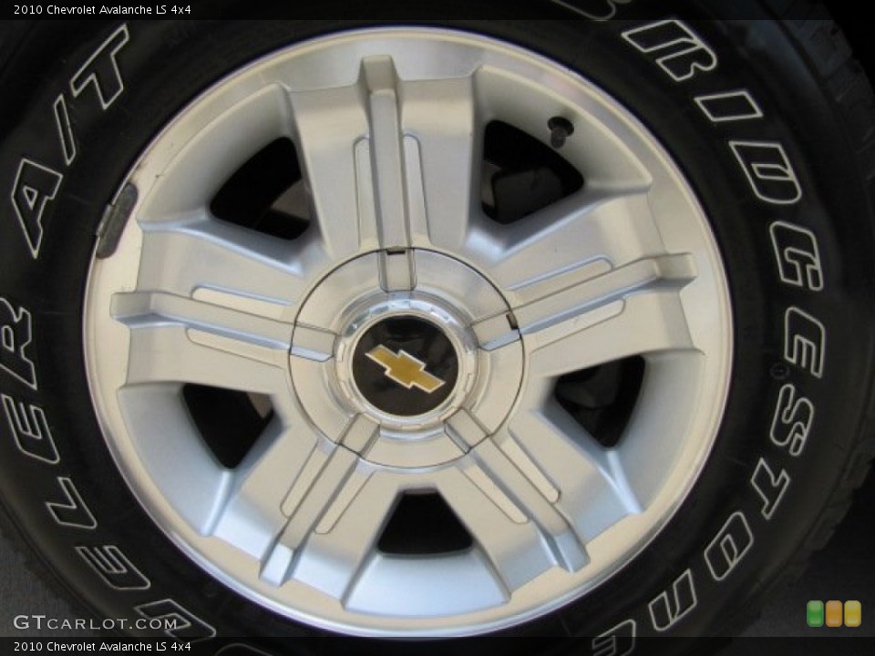 2010 Chevrolet Avalanche LS 4x4 Wheel and Tire Photo #81491958