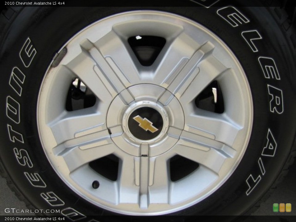 2010 Chevrolet Avalanche LS 4x4 Wheel and Tire Photo #81491982