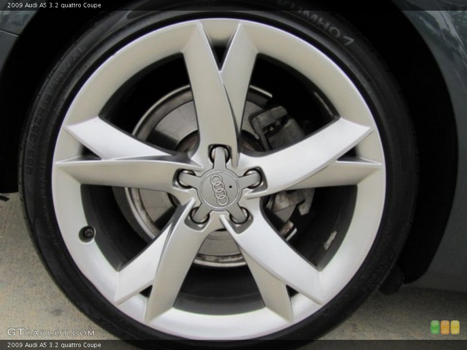 2009 Audi A5 3.2 quattro Coupe Wheel and Tire Photo #81494154
