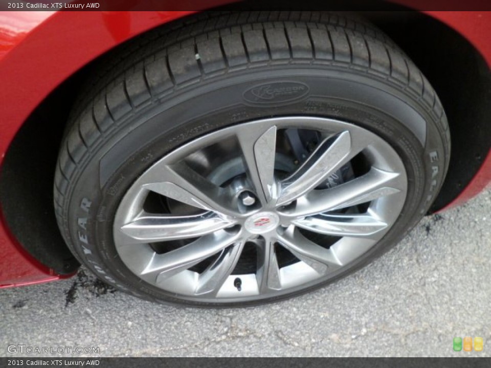 2013 Cadillac XTS Luxury AWD Wheel and Tire Photo #81495807