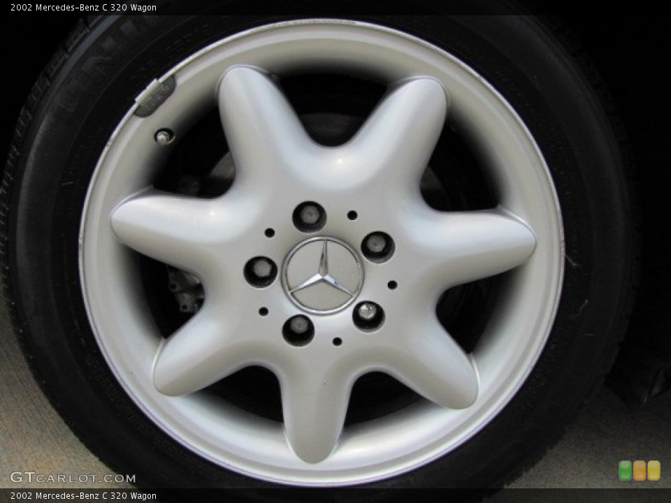 2002 Mercedes-Benz C 320 Wagon Wheel and Tire Photo #81497988