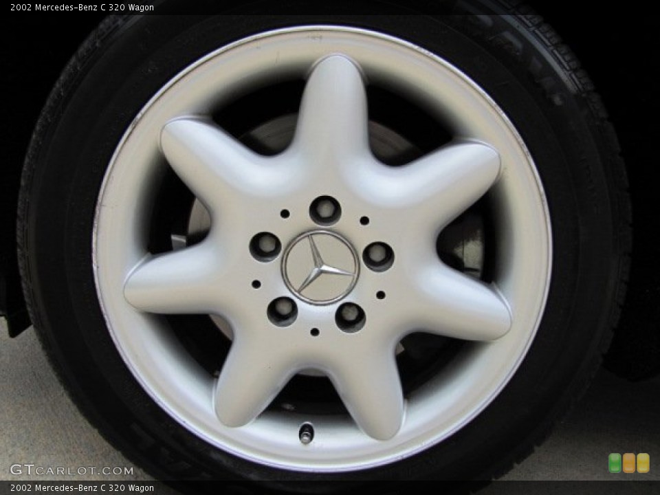 2002 Mercedes-Benz C 320 Wagon Wheel and Tire Photo #81497999