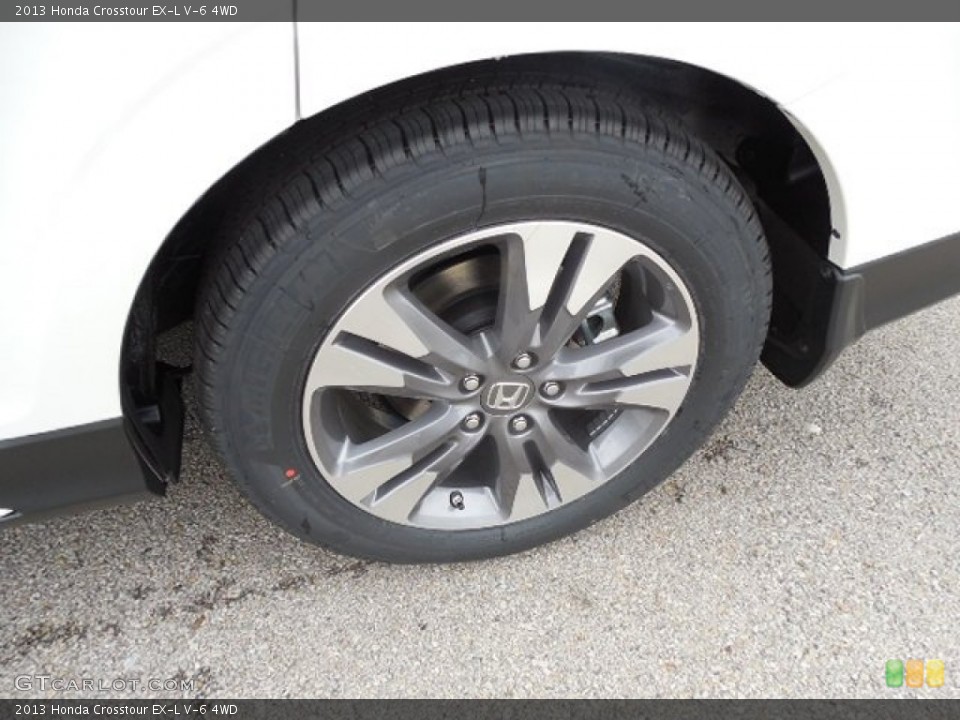 2013 Honda Crosstour EX-L V-6 4WD Wheel and Tire Photo #81501529