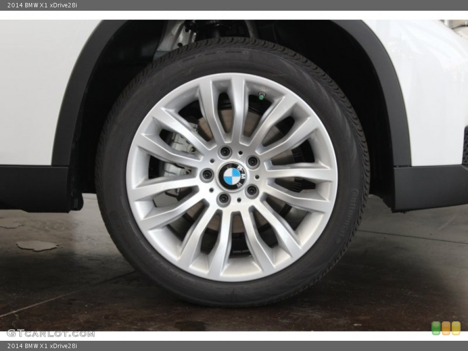 2014 BMW X1 xDrive28i Wheel and Tire Photo #81505124