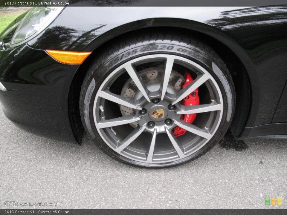 2013 Porsche 911 Carrera 4S Coupe Wheel and Tire Photo #81507837