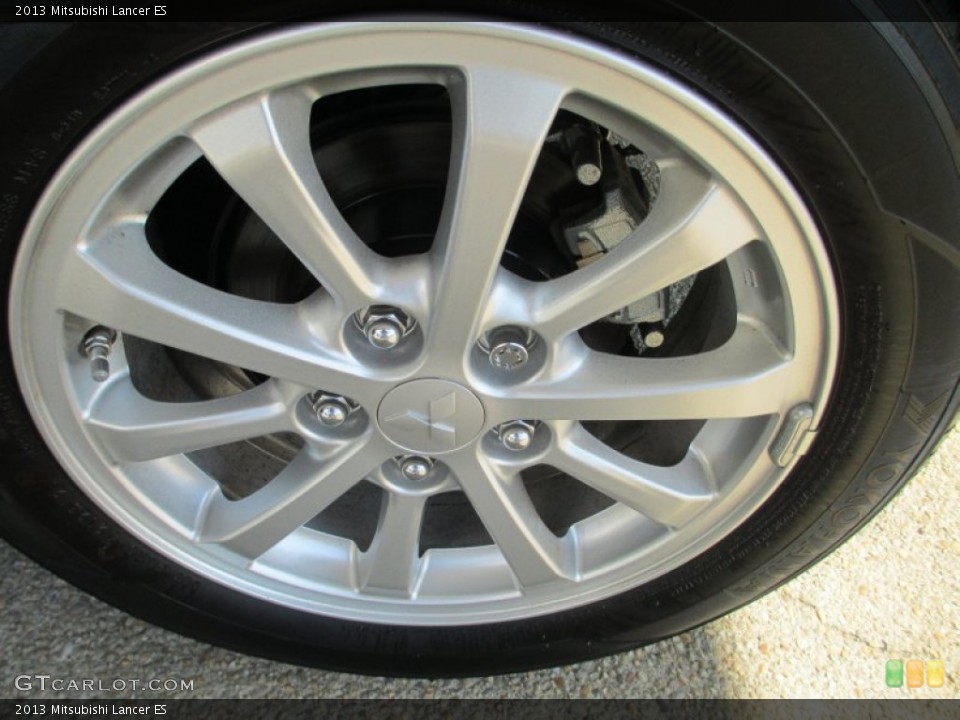 2013 Mitsubishi Lancer ES Wheel and Tire Photo #81514610