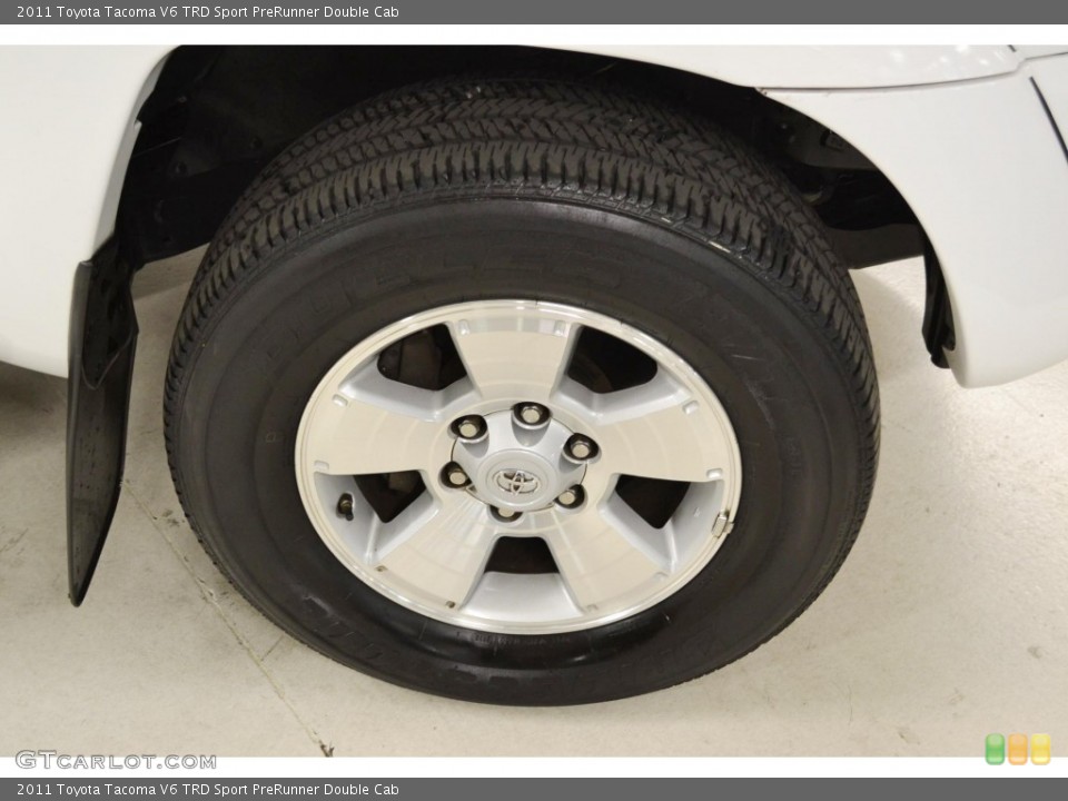 2011 Toyota Tacoma V6 TRD Sport PreRunner Double Cab Wheel and Tire Photo #81522727