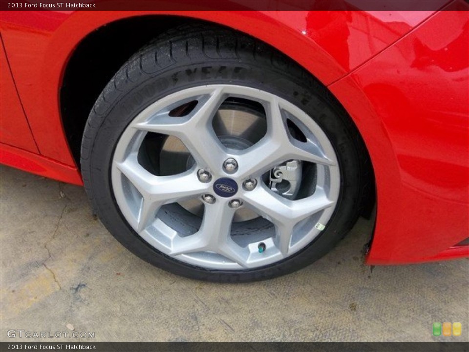 2013 Ford Focus ST Hatchback Wheel and Tire Photo #81523706