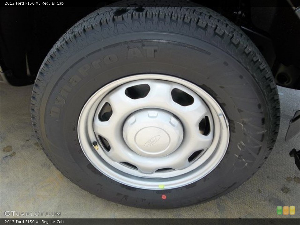 2013 Ford F150 XL Regular Cab Wheel and Tire Photo #81523895