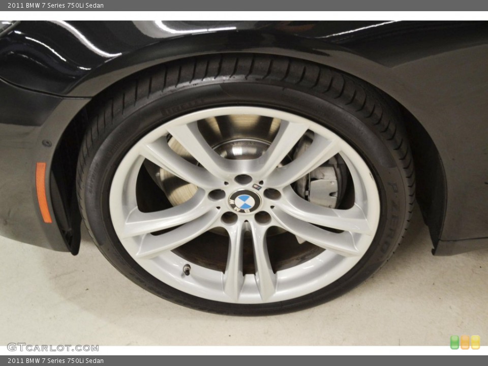 2011 BMW 7 Series 750Li Sedan Wheel and Tire Photo #81524207