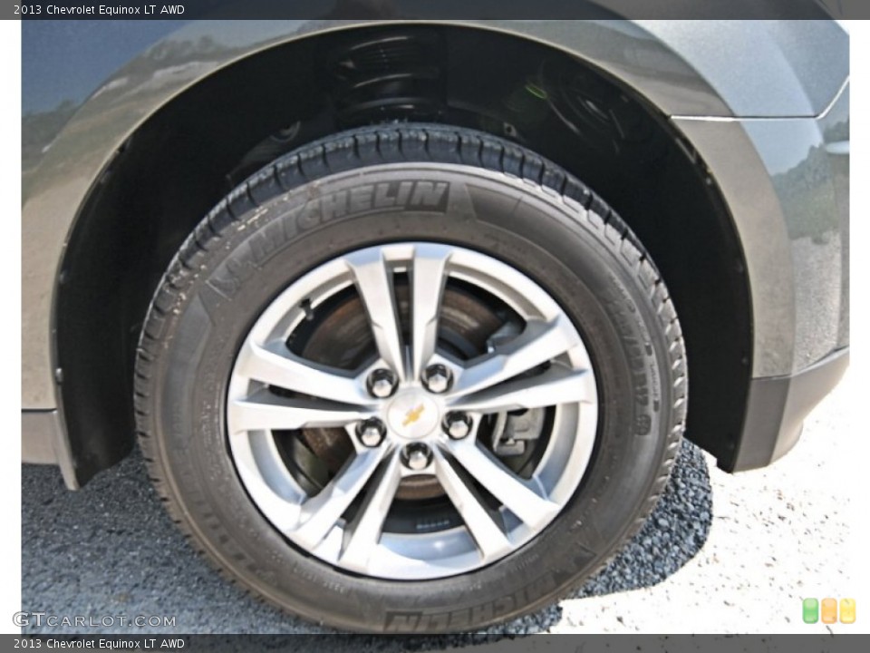 2013 Chevrolet Equinox LT AWD Wheel and Tire Photo #81529255