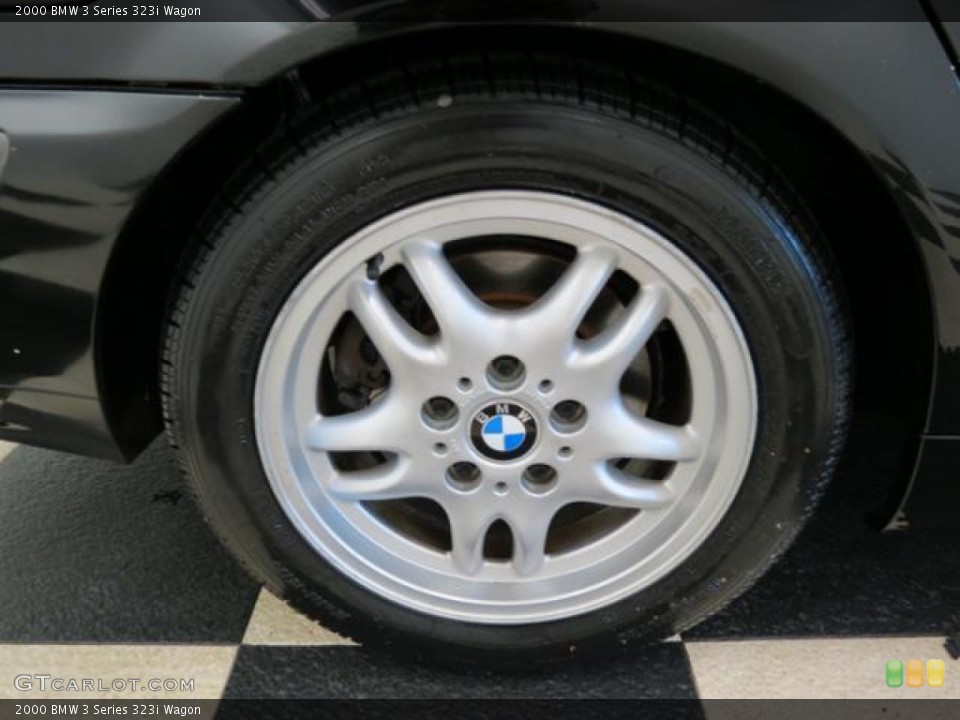2000 BMW 3 Series 323i Wagon Wheel and Tire Photo #81529389