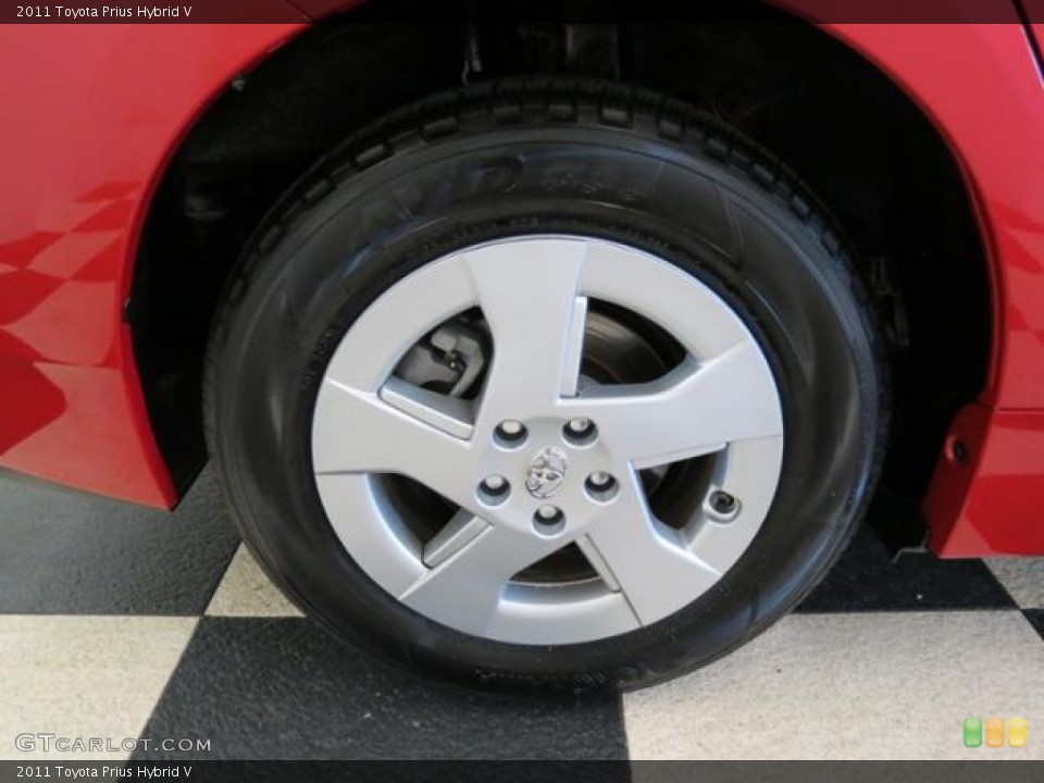 2011 Toyota Prius Hybrid V Wheel and Tire Photo #81531605