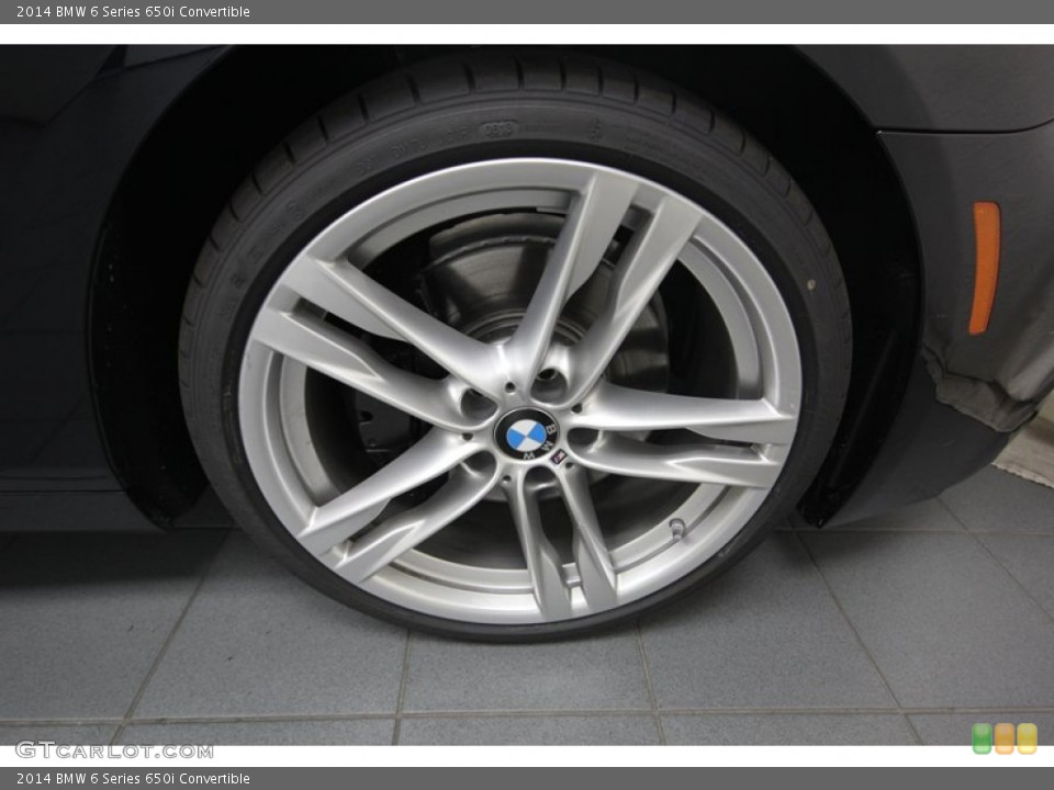 2014 BMW 6 Series 650i Convertible Wheel and Tire Photo #81531914