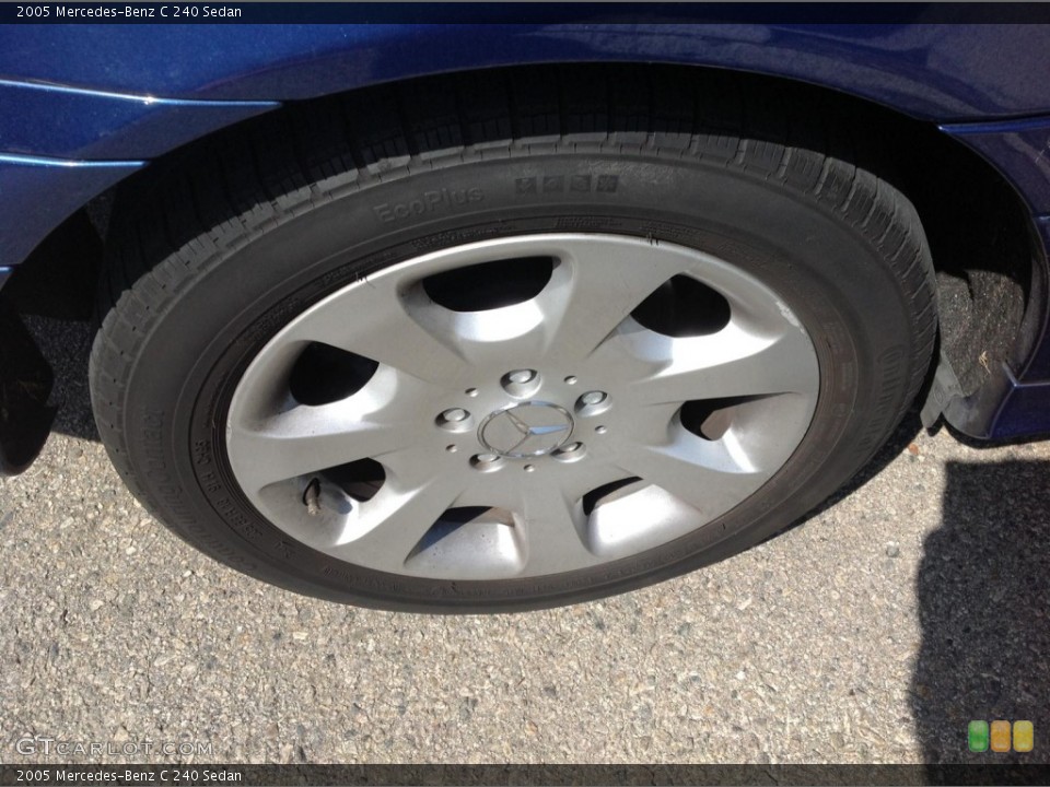 2005 Mercedes-Benz C 240 Sedan Wheel and Tire Photo #81532310