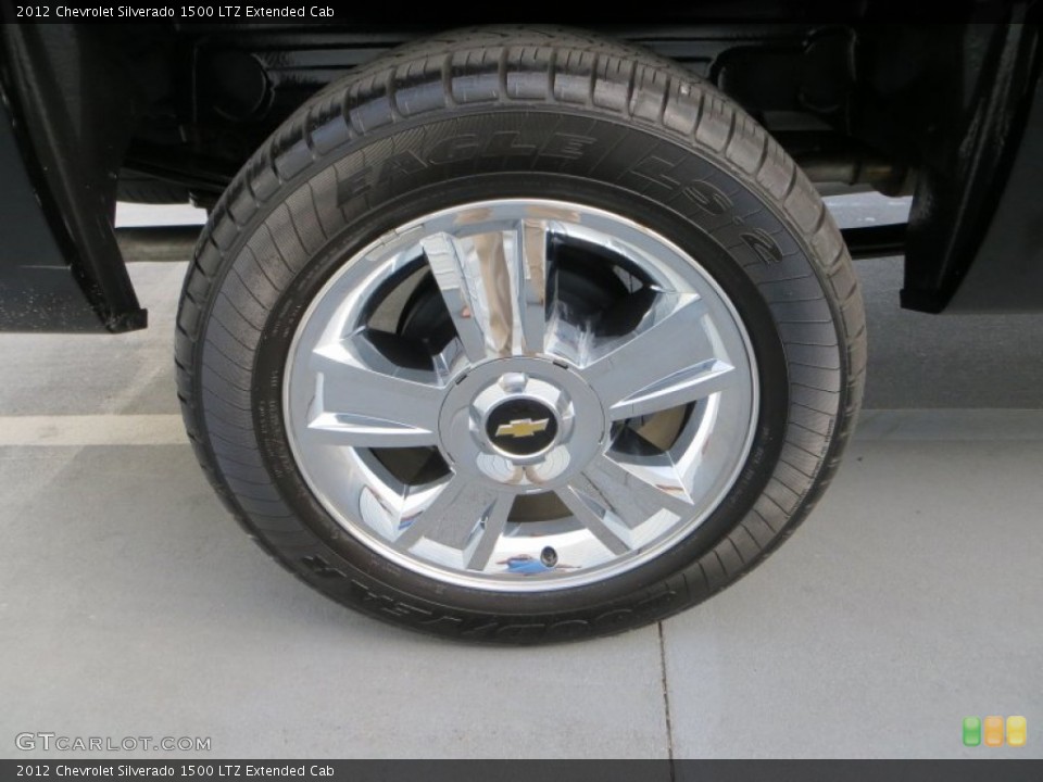 2012 Chevrolet Silverado 1500 LTZ Extended Cab Wheel and Tire Photo #81532623