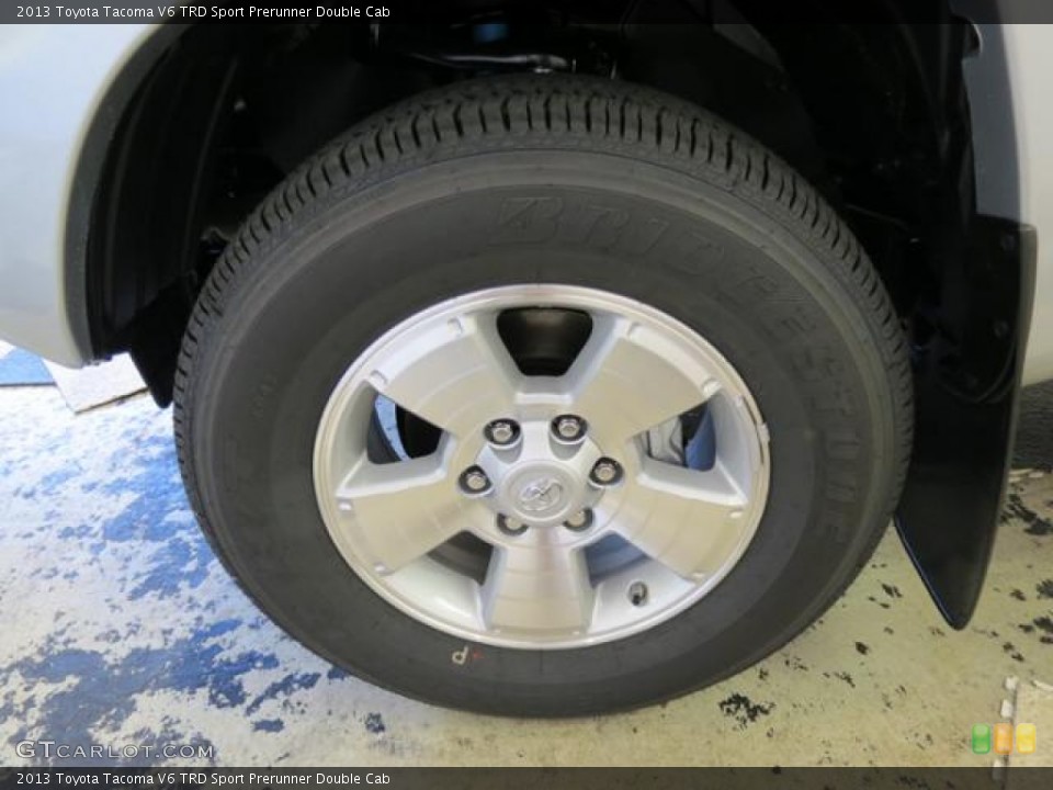 2013 Toyota Tacoma V6 TRD Sport Prerunner Double Cab Wheel and Tire Photo #81533915
