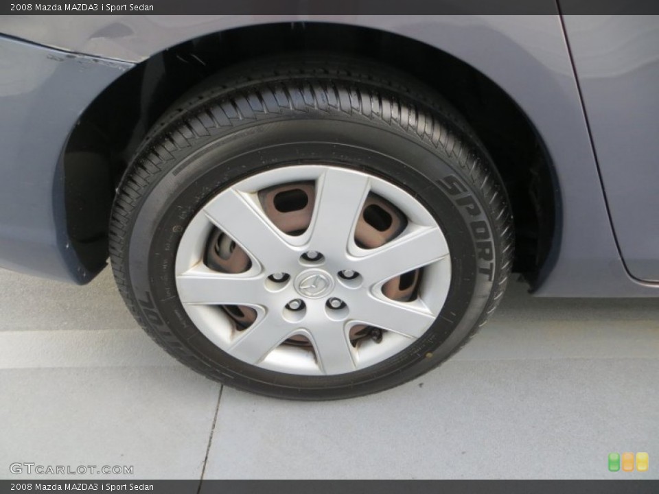 2008 Mazda MAZDA3 i Sport Sedan Wheel and Tire Photo #81534597