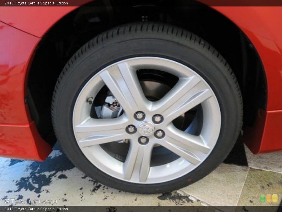 2013 Toyota Corolla S Special Edition Wheel and Tire Photo #81536621
