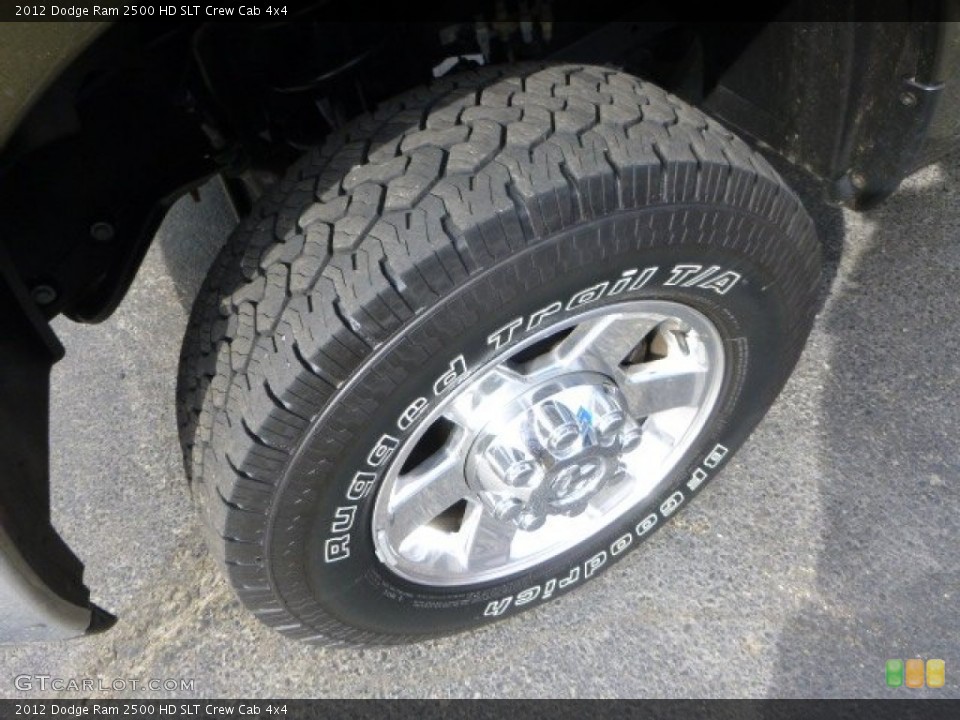 2012 Dodge Ram 2500 HD SLT Crew Cab 4x4 Wheel and Tire Photo #81537494