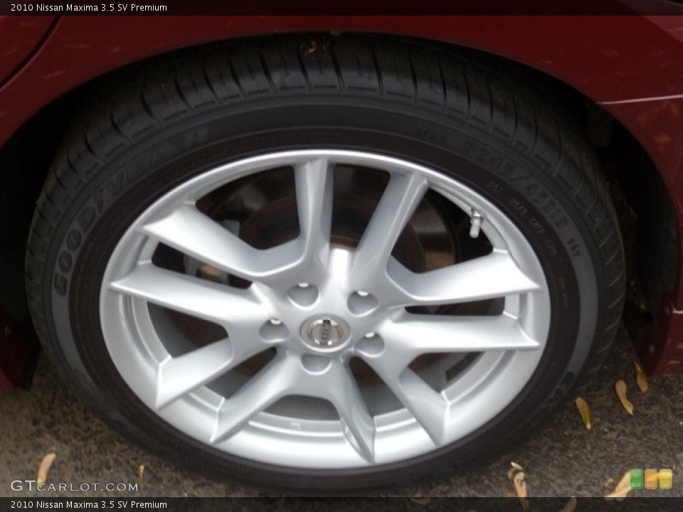 2010 Nissan Maxima 3.5 SV Premium Wheel and Tire Photo #81537671