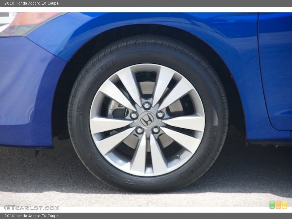 2010 Honda Accord EX Coupe Wheel and Tire Photo #81539135