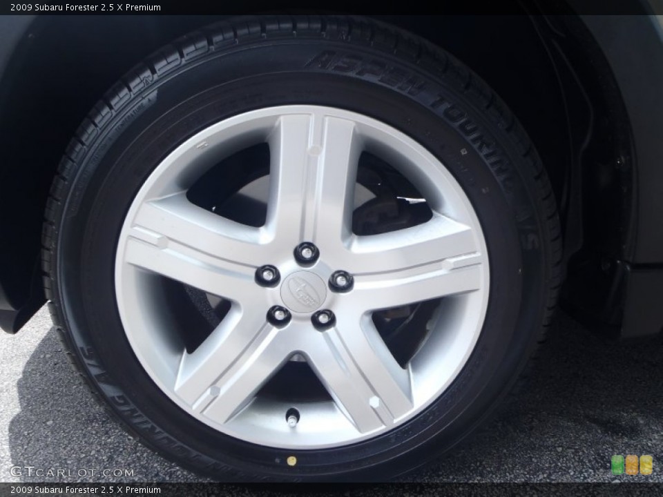 2009 Subaru Forester 2.5 X Premium Wheel and Tire Photo #81540840