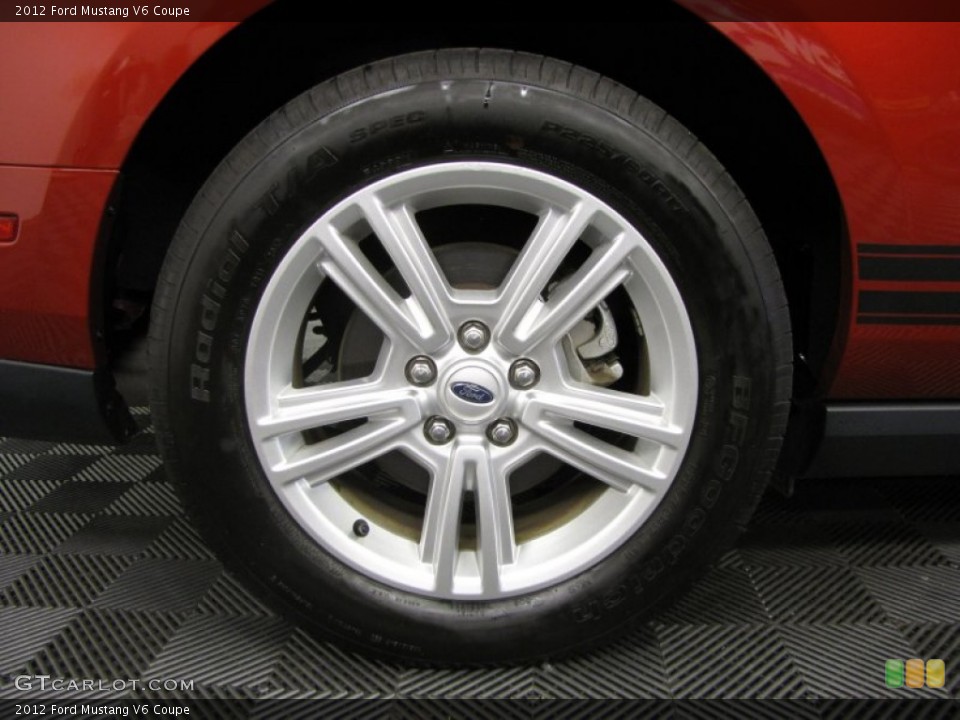 2012 Ford Mustang V6 Coupe Wheel and Tire Photo #81546704