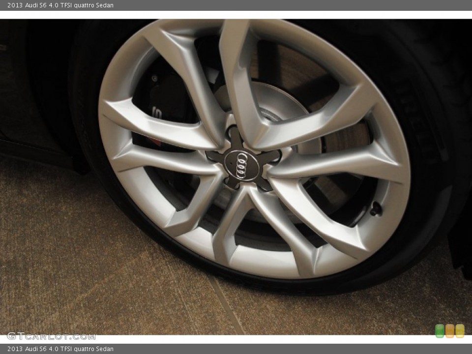 2013 Audi S6 4.0 TFSI quattro Sedan Wheel and Tire Photo #81547524