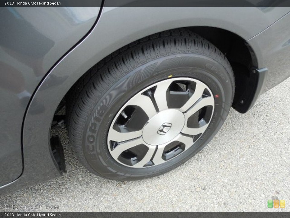 2013 Honda Civic Hybrid Sedan Wheel and Tire Photo #81552238