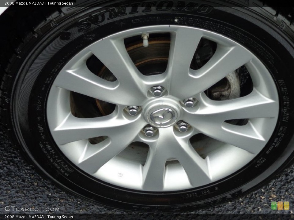 2008 Mazda MAZDA3 i Touring Sedan Wheel and Tire Photo #81553082