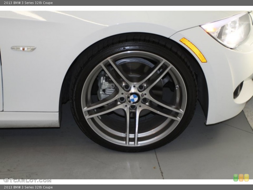 2013 BMW 3 Series 328i Coupe Wheel and Tire Photo #81554760