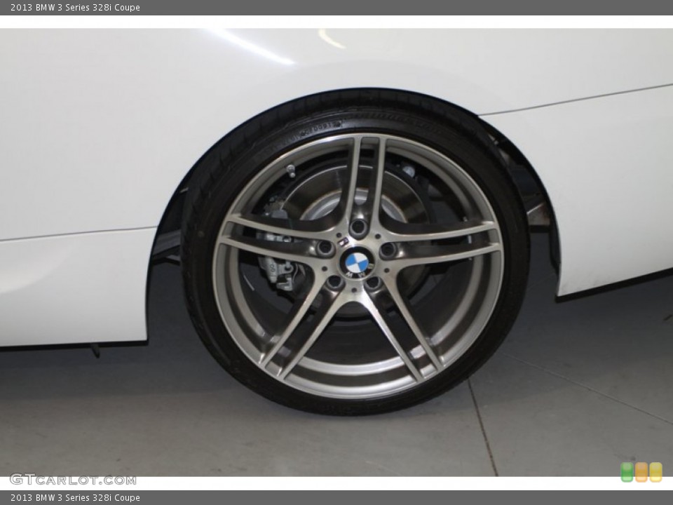 2013 BMW 3 Series 328i Coupe Wheel and Tire Photo #81554940