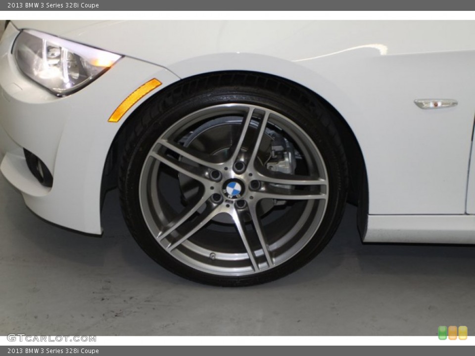 2013 BMW 3 Series 328i Coupe Wheel and Tire Photo #81554961