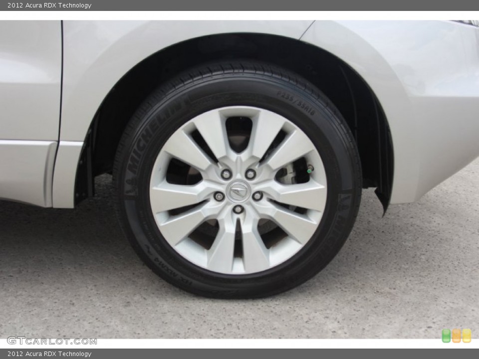 2012 Acura RDX Technology Wheel and Tire Photo #81555054