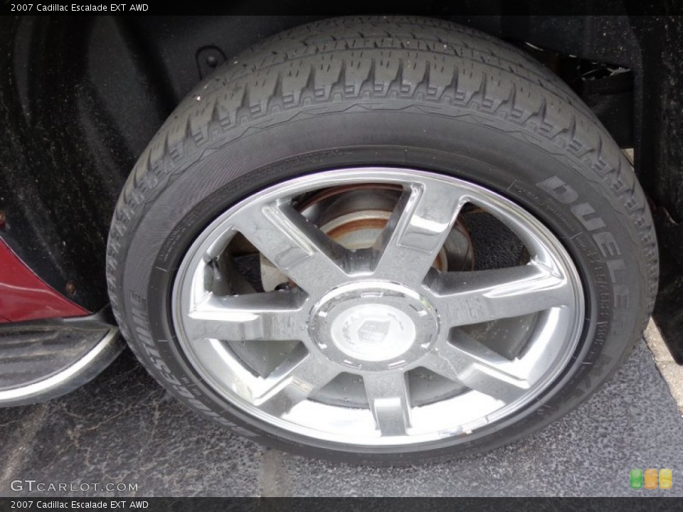 2007 Cadillac Escalade EXT AWD Wheel and Tire Photo #81555689