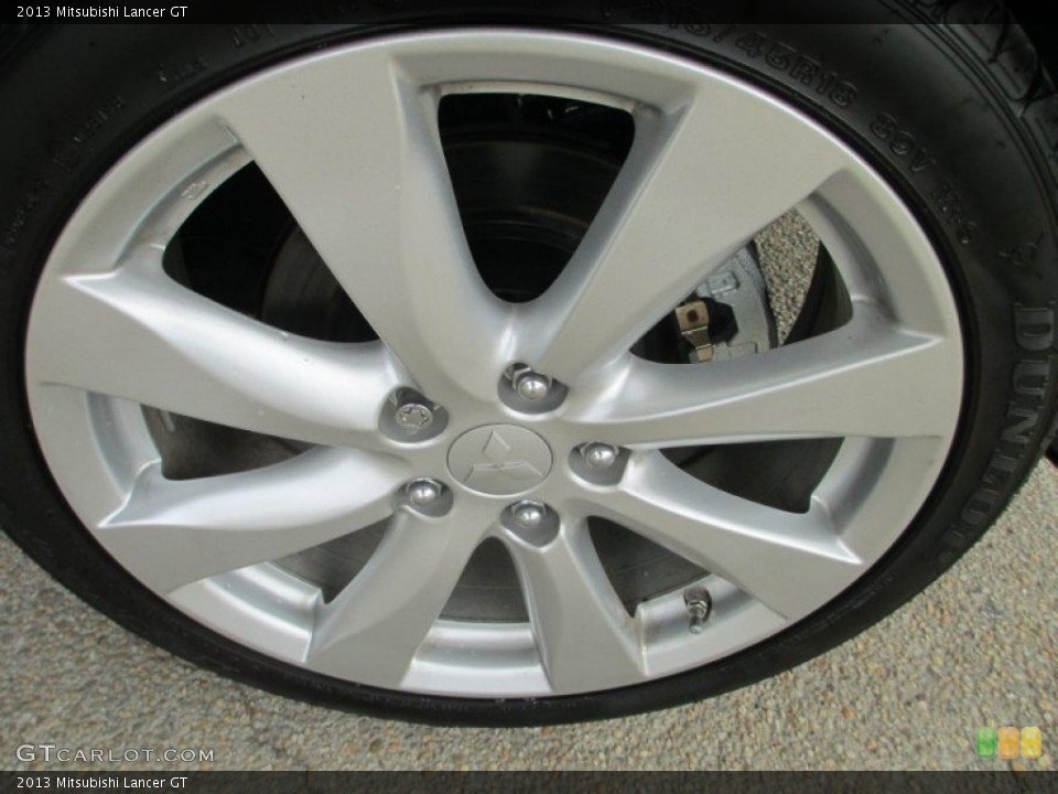 2013 Mitsubishi Lancer GT Wheel and Tire Photo #81556171