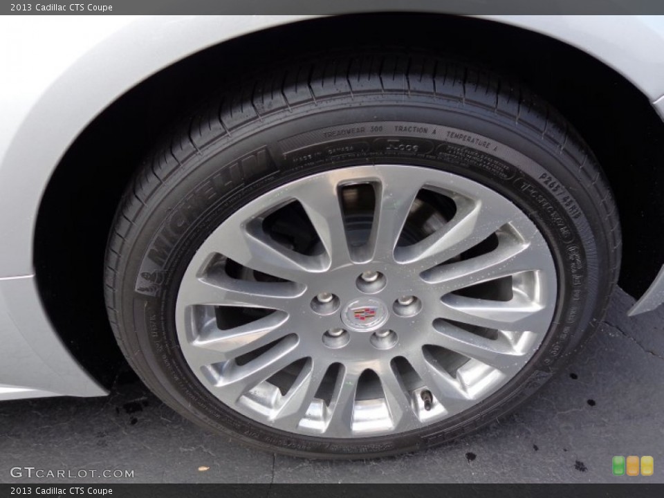 2013 Cadillac CTS Coupe Wheel and Tire Photo #81557817