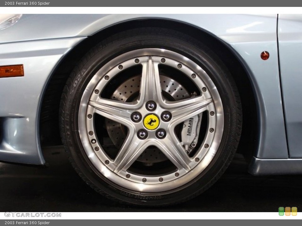 2003 Ferrari 360 Spider Wheel and Tire Photo #81559800