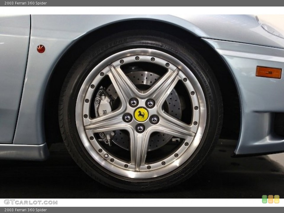 2003 Ferrari 360 Spider Wheel and Tire Photo #81559824