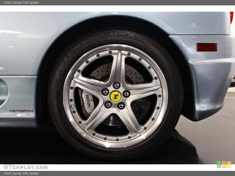 2003 Ferrari 360 Spider Wheel and Tire Photo #81559847